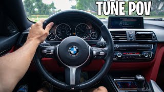 BMW 435i Stage 2 Tune POV Drive [upl. by Min]