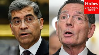 John Barrasso Asks HHS Sec Becerra Point Blank Why Americans Should Pay For Migrants Healthcare [upl. by Kippy]