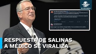 Médico mexicano pide ayuda a Salinas Pliego para salir de Cuba esto le respondió [upl. by Grose934]