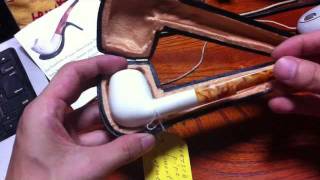 PIPE SMOKING  My new meerschaum pipes breaking in [upl. by Orag380]