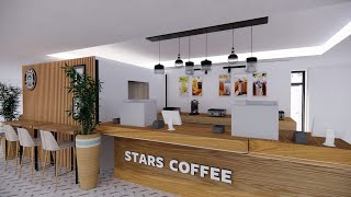 Stars Coffee kiosk concept for stadium [upl. by Nnylassej271]