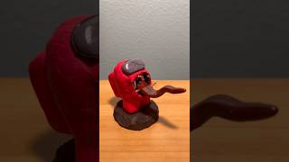 Among Usrealisticimposter amongus clay art sculpture viralvideo sculpture videogames [upl. by Andreana]