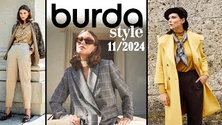 Burda11 2024 Full Sewing Patterns Faceoff [upl. by Londoner562]