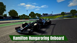 Lewis Hamilton W11 Hungaroring Onboard [upl. by Emmerich]