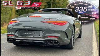 Mercedes AMG SL63 SE 816HP  0100 100200 200300 amp SOUND [upl. by Declan]