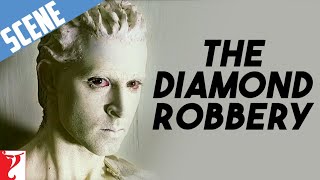 Hrithik Roshan Diamond Robbery Scene  Hrithik Full Movie Hindi [upl. by Icats]