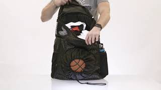 Road Trip 20 Basketball Backpack Features [upl. by Rebma905]