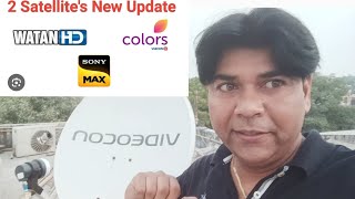 Videocon d2h dish settings watan hd watan hd kese set kare 2 feet dish par aasaan satting watan hd [upl. by Ellessig450]