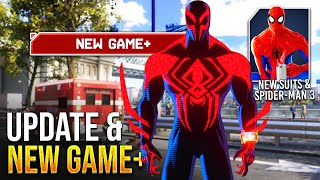 SpiderMan 2 PS5  New Update Spider Man 3 New Game Plus amp New Suits [upl. by Cirdec233]