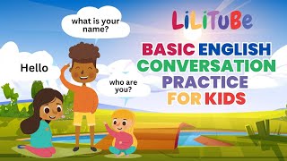 Basic English Conversation Practice for Kids  English Leaning Skills for toddlers  educationalkid [upl. by Ahsii]