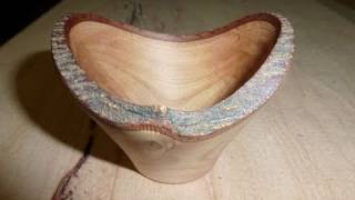 Woodturning Projects Natural Edge Bowl [upl. by Brigida]