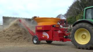 Tomahawk C12 Bale Processor  process straw and mill grain for farm contractors [upl. by Notsgnal]