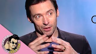 CHAPPIE Interviews 2015 Hugh Jackman amp Shartlo Copley [upl. by Young]