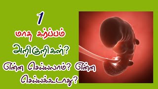 first month of pregnancy in tamil  1st month pregnancy tamil  30 days pregnancy symptoms in tamil [upl. by Ahcropal]