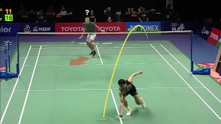 Badminton FAKE SHOTS [upl. by Stephan545]