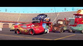 Lightning McQueens Big Crash on the Simulator  Pixar Cars [upl. by Agnizn276]