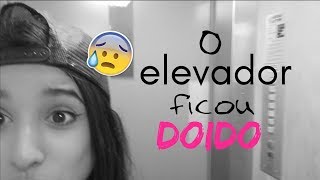 VLOG COMPRINHAS PRESA NO ELEVADOR E PRAIA [upl. by Namhcan]