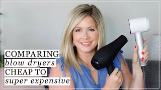 Comparing Blow Dryers cheap to SUPER expensive [upl. by Yoko]