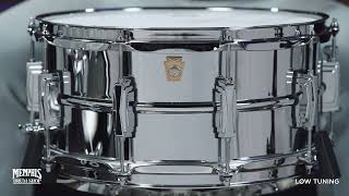 Ludwig 14x6 5 Chrome Over Brass Snare Drum LB402B [upl. by England]