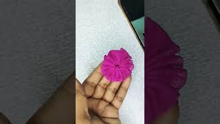 Sewing tips diy flower making [upl. by Schiff]