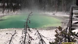 Geothermal Areas at Yellowstone National Park [upl. by Kehsihba]