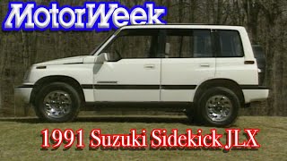 1991 Suzuki Sidekick JLX  Retro Review [upl. by Latsyrk352]