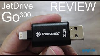 Transcend JetDrive Go 300K 32GB review [upl. by Aitetel]