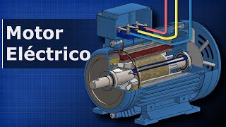 Cómo Funcionan los Motores Eléctricos  Motores de Inducción de CA Trifásicos Motor de CA [upl. by Anelhtac]