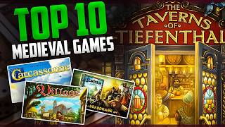 Top 10 MedievalThemed Tabletop Games You Need to Play 2024 Edition [upl. by Lyrej]