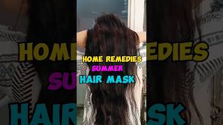 Summers hair mask Home remedies ✅haircare ytshorts shortfeed [upl. by Eckart835]