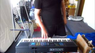 Bontempi System 5 AT 919 demonstration [upl. by Nhabois]