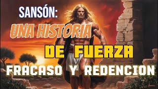 La HISTORIA de Sansón FUERZA Caída y REDENCION  Historias de La Biblia [upl. by Ettennej]