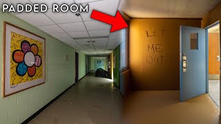 Exploring an ABANDONED Childrens Psych Ward  Found Padded Room [upl. by Bond]