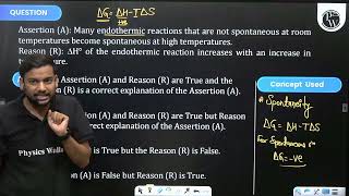 Assertion A Many endothermic reactions that are not spontaneous at room temperatures become s [upl. by Bushweller]