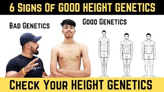 6 Signs Of GOOD HEIGHT GROWTH Genetics In Your Body [upl. by Ecnaret917]