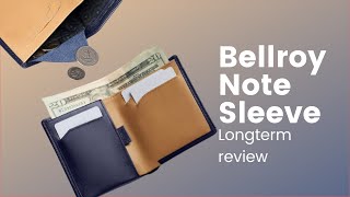 Bellroy Note Sleeve  Long Term Review of my Everyday Carry [upl. by Anh]