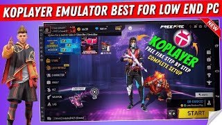 KoPlayer Best Emulator For Free Fire Tamil Low End PC 2023 Without Graphics Card [upl. by Carma]