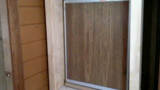 Install a RV Refrigerator into a Cabin Cottage or Home [upl. by Aseen]