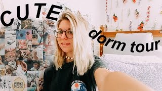 COLLEGE DORM TOUR how to make your dorm cute  UNCW [upl. by Aidahs680]