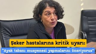 ŞEKER HASTALARINA KRİTİK UYARI [upl. by Yrtneg363]