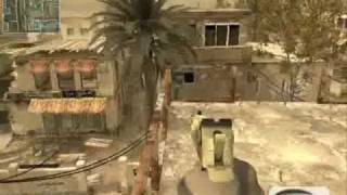 CoD4 Backlot Tricks [upl. by Dj]