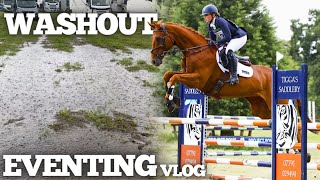 EVENTING IN SOGGY CONDITIONS at Catton Park  Donuts 4th Novice run  Eventing Vlog [upl. by Arammat]