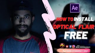 How to install optical flares in after effects  Sinhala  After Effects  2021  Film Guide [upl. by Asile473]