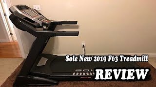 Sole F63 Treadmill Review  New 2019 [upl. by Eelarol43]