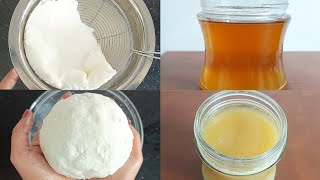 Ghee Recipe  How to make Ghee from Milk  Milk Ghee  How to make Ghee from Malai  Ghee from Milk [upl. by Aicilet374]