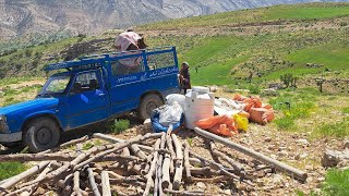 Migrating to the cold region of Golvar  The life of nomads in Iran  Part 2 [upl. by Bernita]