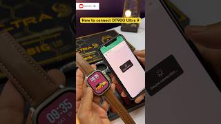 How to connect smartwatch to phone  DT900 connect to iPhone amp Android Wearfit Pro Fitpro Hryfine [upl. by Ananna799]