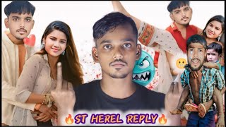 ST HEREL VS MURMU KORA HIGH VOLTAGE REPLY VIDEOnew santali video 2024bhushgudu [upl. by Eiramoj]