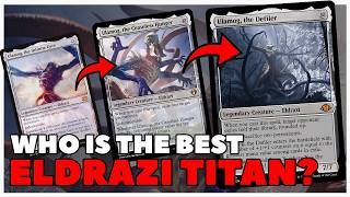 Who are the NEW Eldrazi Titans and which is THE BEST Magic the Gatherings Eldritch Horrors mtg [upl. by Leiahtan]