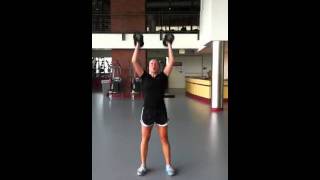 Dumbbell Thrusters [upl. by Nehgem]